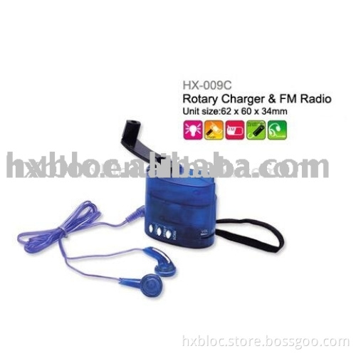 Rotary Charger & FM Radio